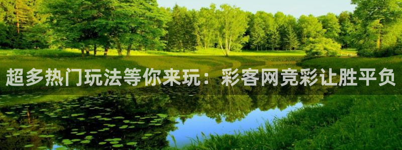 7790必发集团网址：超多热门玩法等你来玩：彩客网竞彩让胜平负